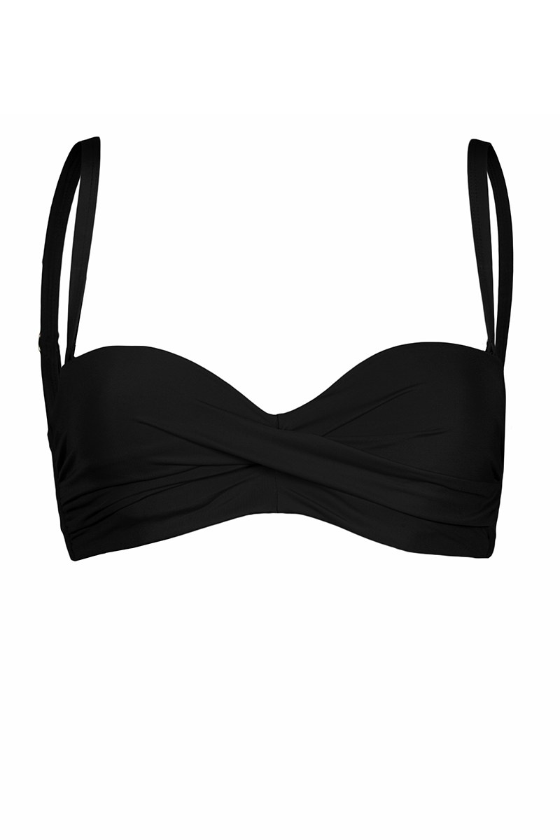 RECYCLED ΝΤΡΑΠΕ ΜΑΓΙΟ ΜΠΙΚΙΝΙ ΤΟΠ ΣΕ CUP D φωτογραφία