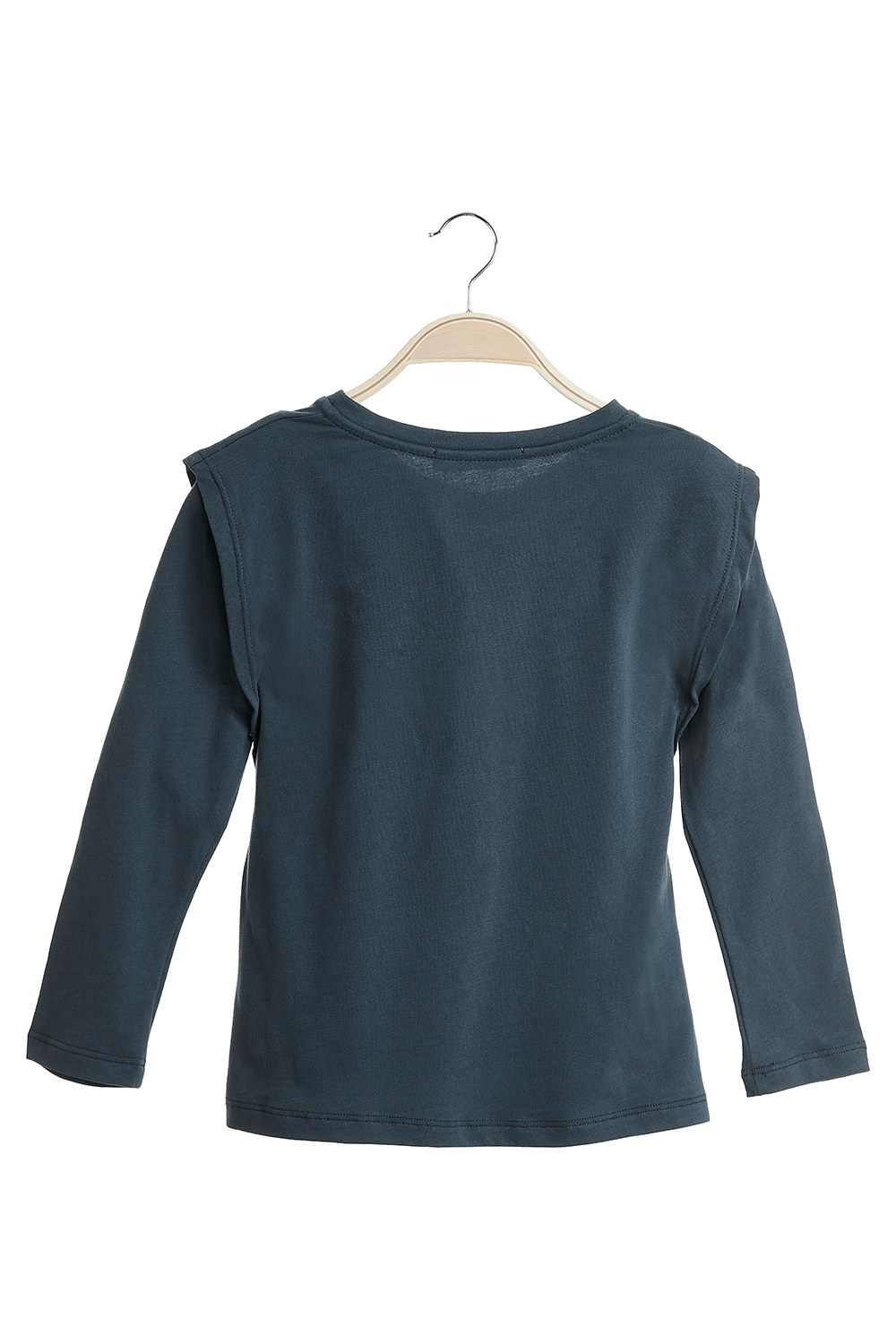 ΠΑΙΔΙΚΗ ΜΟΝΟΧΡΩΜΗ ΜΠΛΟΥΖΑ ΜΕ ΔΕΣΙΜΟ ΜΠΡΟΣΤΑ φωτογραφία