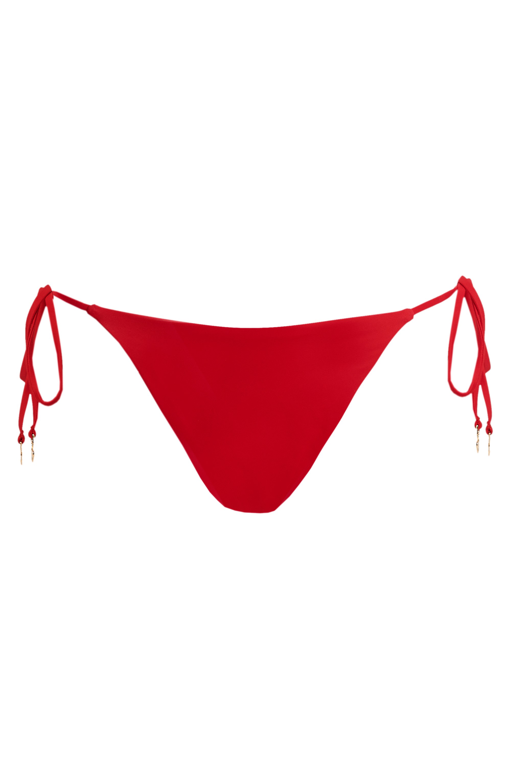 RECYCLED ΜΑΓΙΟ ΜΠΙΚΙΝΙ ΣΛΙΠ ΜΕ ΚΟΡΔΟΝΑΚΙΑ φωτογραφία