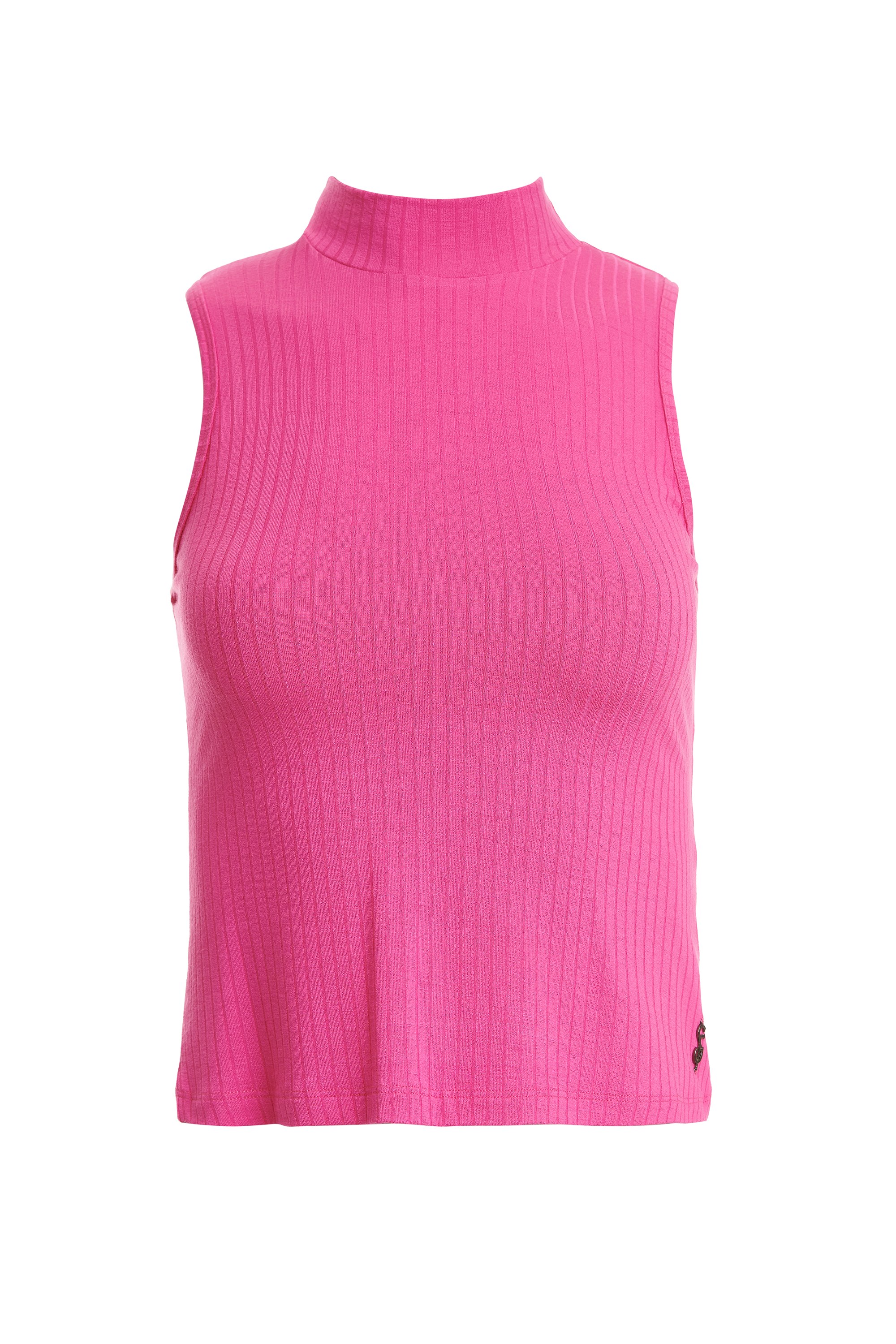 ΒΑΜΒΑΚΕΡΟ ΚΟΝΤΟ ΡΙΜΠ ΤΟΠ ΜΕ ΛΑΙΜΟΚΟΨΗ HALTER φωτογραφία