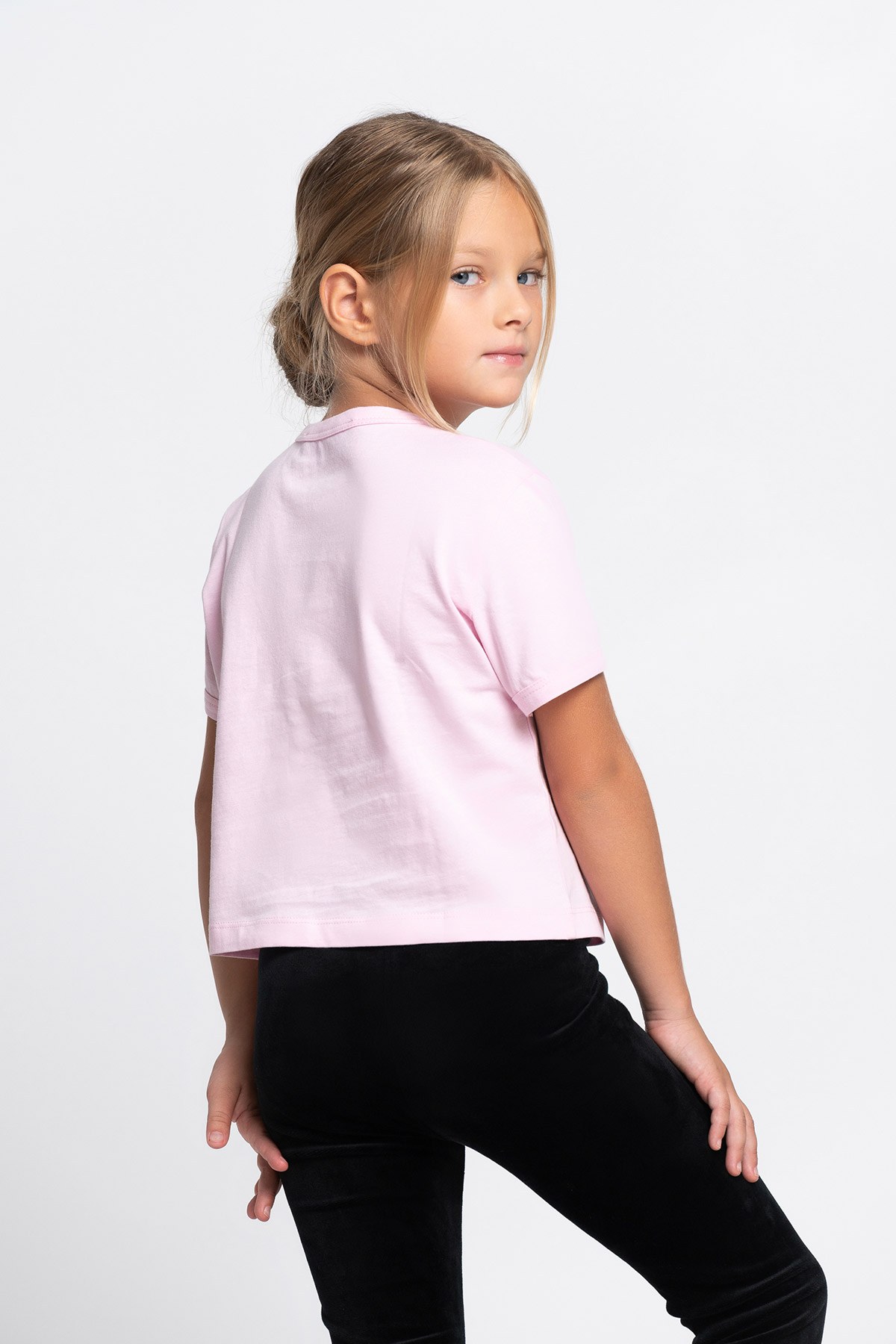 ΚΟΝΤΟΜΑΝΙΚΗ ΠΑΙΔΙΚΗ ΒΑΜΒΑΚΕΡΗ ΜΠΛΟΥΖΑ ΜΕ ΤΥΠΩΜΑ φωτογραφία