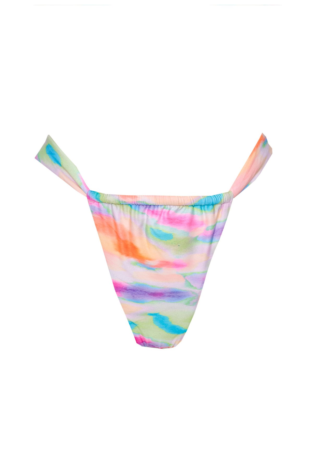 TIE-DYE BRAZILIAN ΜΑΓΙΟ ΜΠΙΚΙΝΙ ΣΛΙΠ ΜΕ ΤΥΠΩΜΑ φωτογραφία