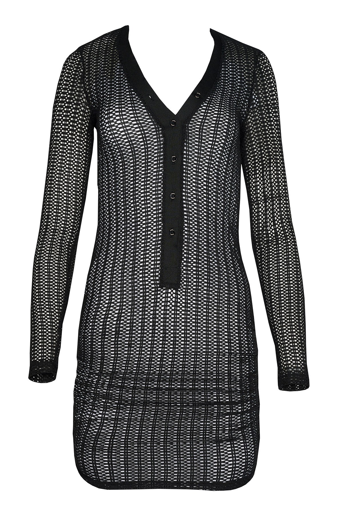 ΜΑΚΡΥΜΑΝΙΚΟ ΔΙΑΦΑΝΟ ΚΟΝΤΟ ΚΡΟΣΕ ΦΟΡΕΜΑ/ΚΑΦΤΑΝΙ φωτογραφία