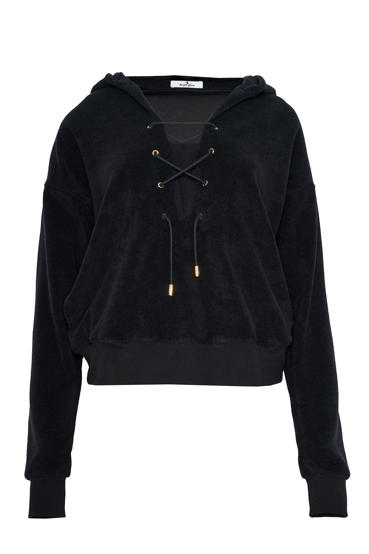 ΠΕΤΣΕΤΕ ΜΑΚΡΥΜΑΝΙΚΗ ΜΠΛΟΥΖΑ ΜΕ ΚΟΡΔΟΝΙΑ φωτογραφία