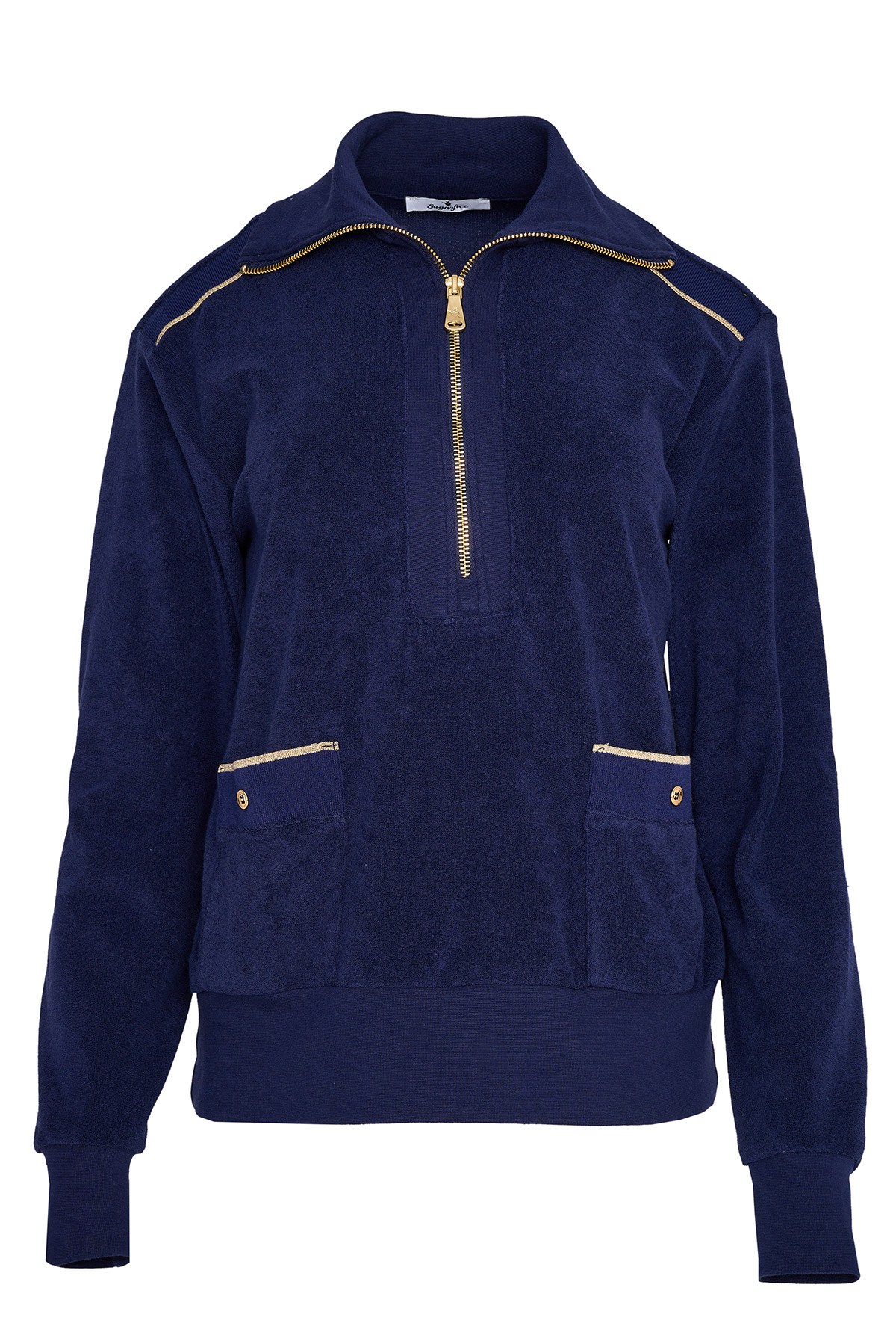 ΠΕΤΣΕΤΕ ΜΑΚΡΥΜΑΝΙΚΗ ΜΠΛΟΥΖΑ ΜΕ ΦΕΡΜΟΥΑΡ φωτογραφία