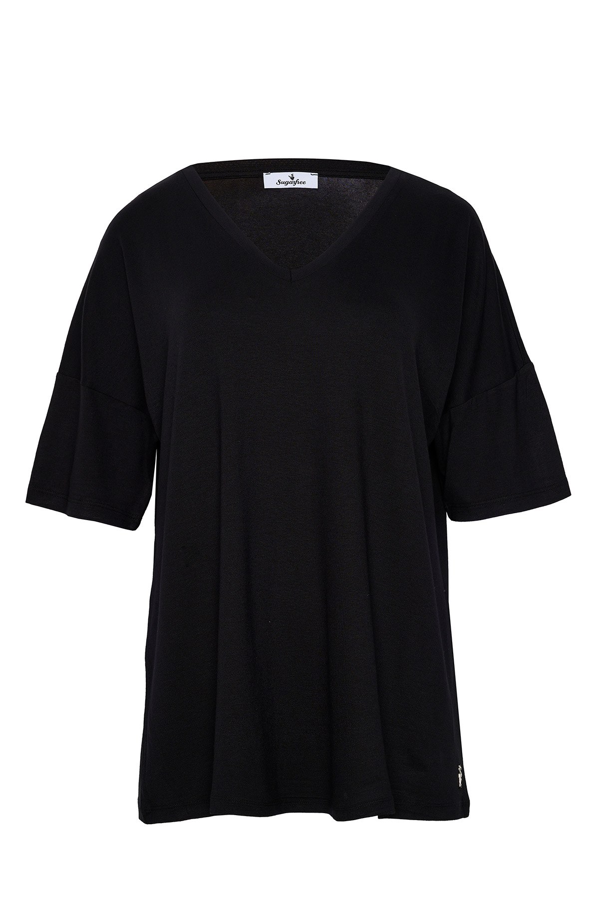 BASIC ΜΠΛΟΥΖΑ ΜΕ 'V' ΛΑΙΜΟΚΟΨΗ φωτογραφία