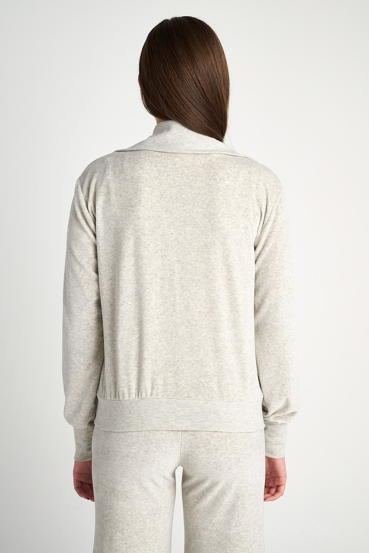 ΔΙΧΡΩΜΗ ΒΕΛΟΥΤΕ ΖΑΚΕΤΑ φωτογραφία