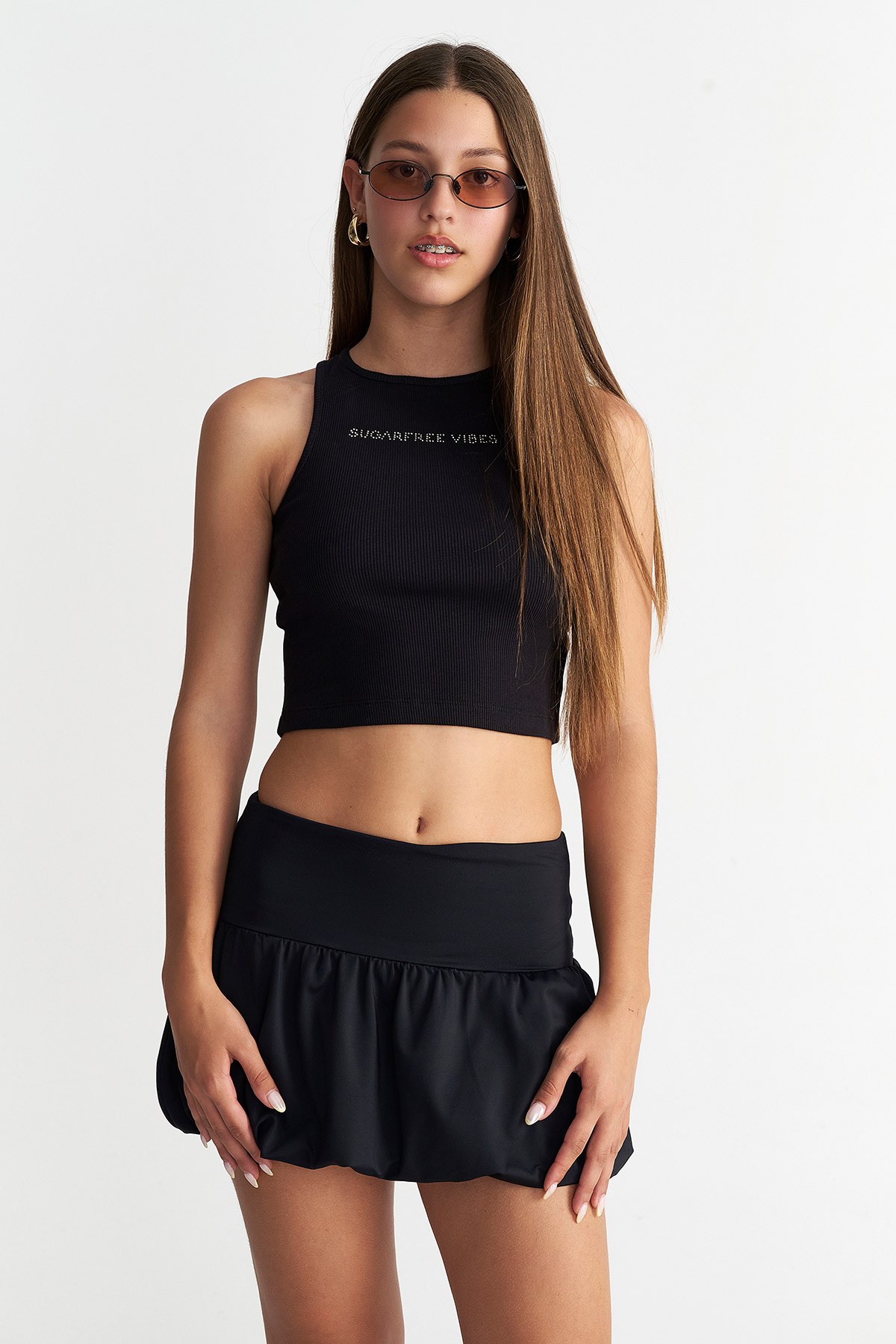 Sugarfree ΕΦΗΒΙΚΟ ΚΟΝΤΟ ΡΙΜΠ ΤΟΠ ΜΕ ΑΘΛΗΤΙΚΗ ΠΛΑΤΗ