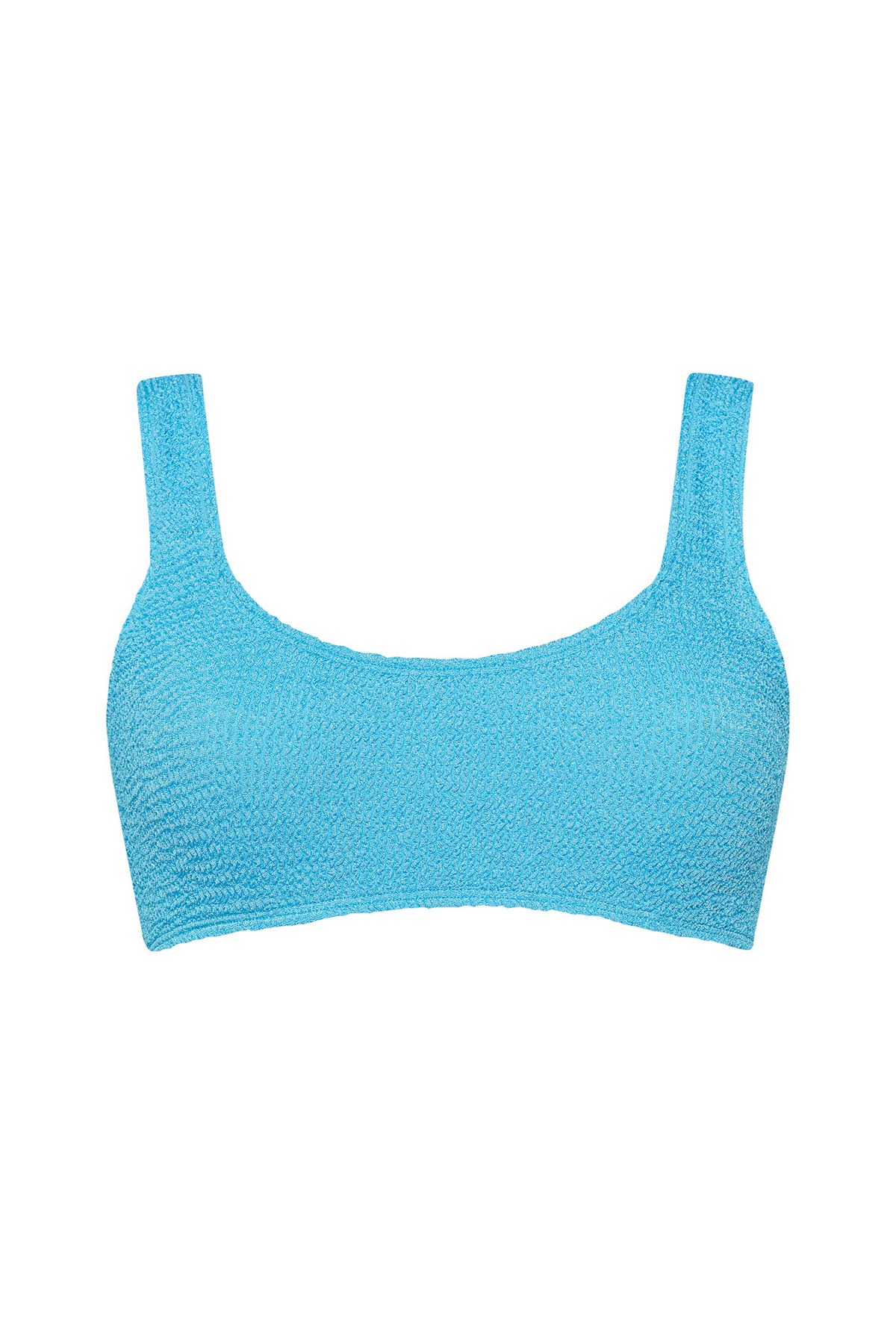 ΜΟΝΟΧΡΩΜΟ ΓΚΟΦΡΕ ΜΑΓΙΟ ΜΠΙΚΙΝΙ CROP ΤΟΠ φωτογραφία