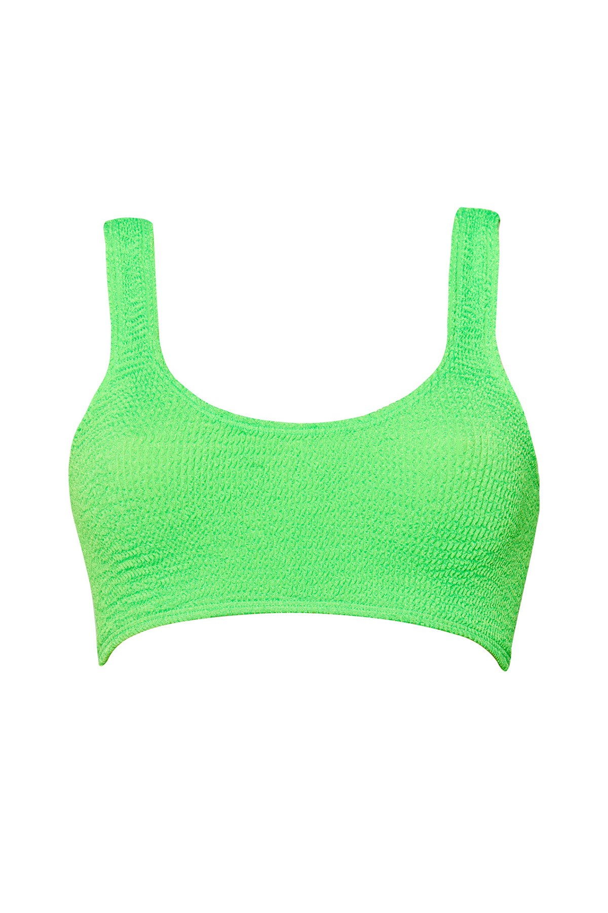 ΜΟΝΟΧΡΩΜΟ ΓΚΟΦΡΕ ΜΑΓΙΟ ΜΠΙΚΙΝΙ CROP ΤΟΠ φωτογραφία