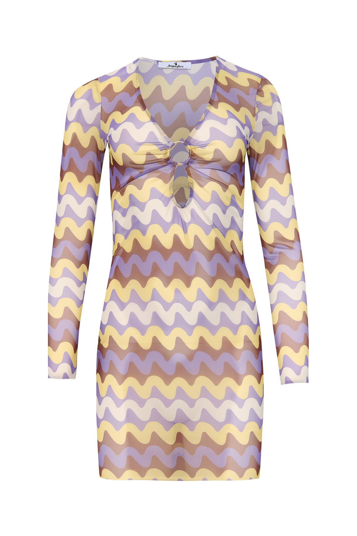 ΜΑΚΡΥΜΑΝΙΚΟ ΗΜΙΔΙΑΦΑΝΟ ΦΟΡΕΜΑ/ΚΑΦΤΑΝΙ φωτογραφία