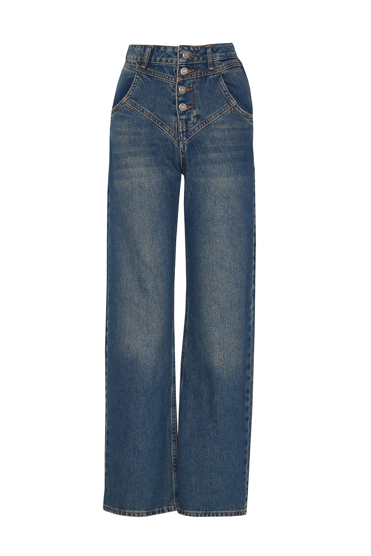 ΨΗΛΟΜΕΣΟ ΤΖΙΝ ΣΕ VINTAGE ΣΤΥΛ φωτογραφία