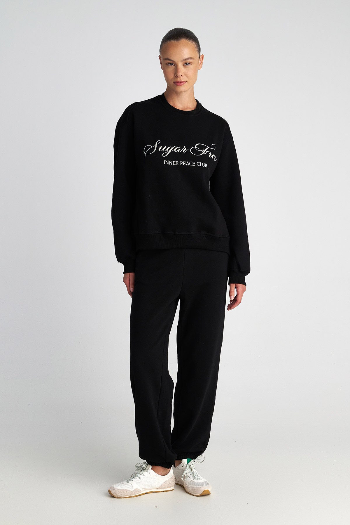 ΒΑΜΒΑΚΕΡΗ OVERSIZED ΦΟΥΤΕΡ ΜΠΛΟΥΖΑ ME ΦΛΙΣ ΕΠΕΝΔΥΣΗ φωτογραφία
