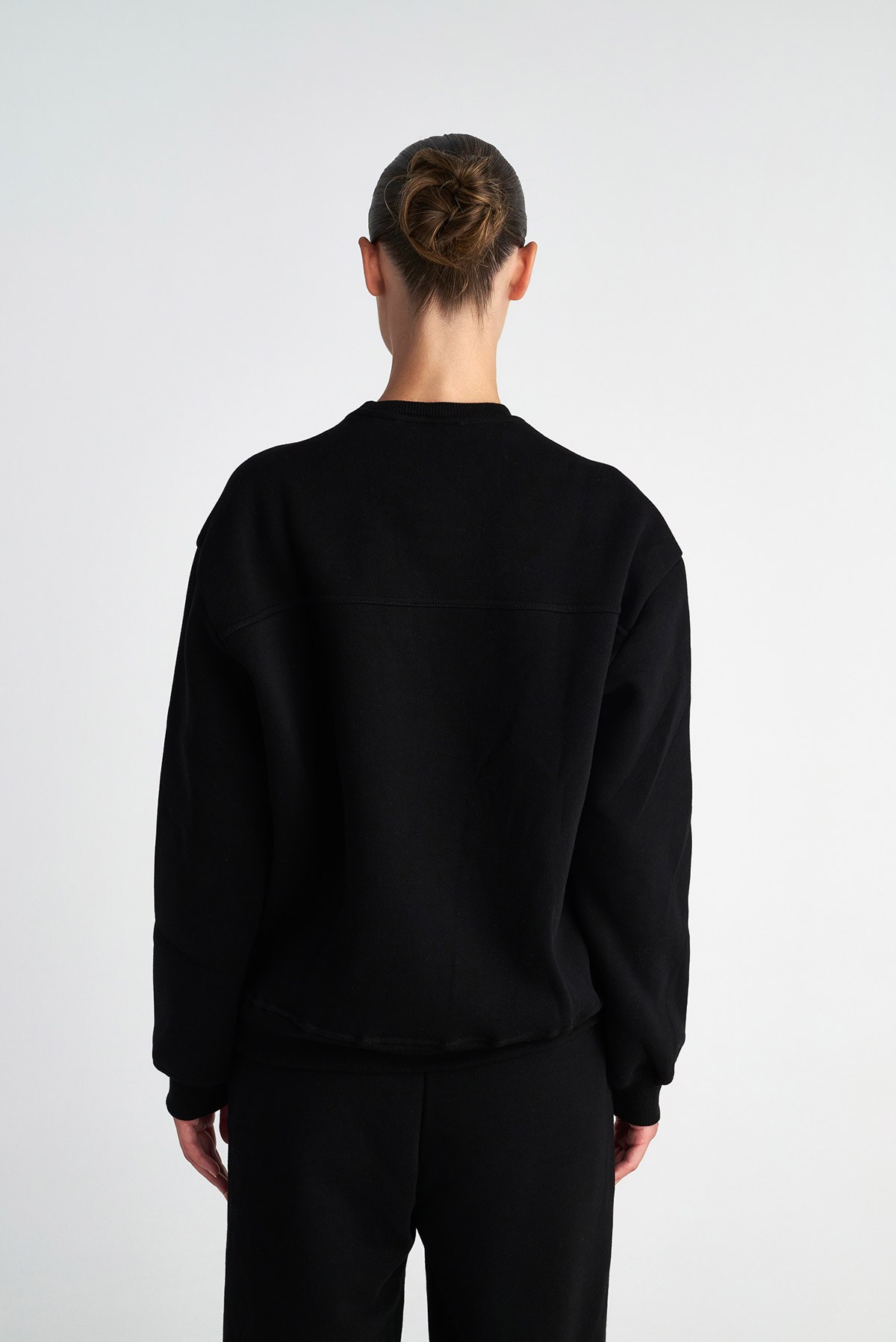 ΒΑΜΒΑΚΕΡΗ OVERSIZED ΦΟΥΤΕΡ ΜΠΛΟΥΖΑ ME ΦΛΙΣ ΕΠΕΝΔΥΣΗ φωτογραφία