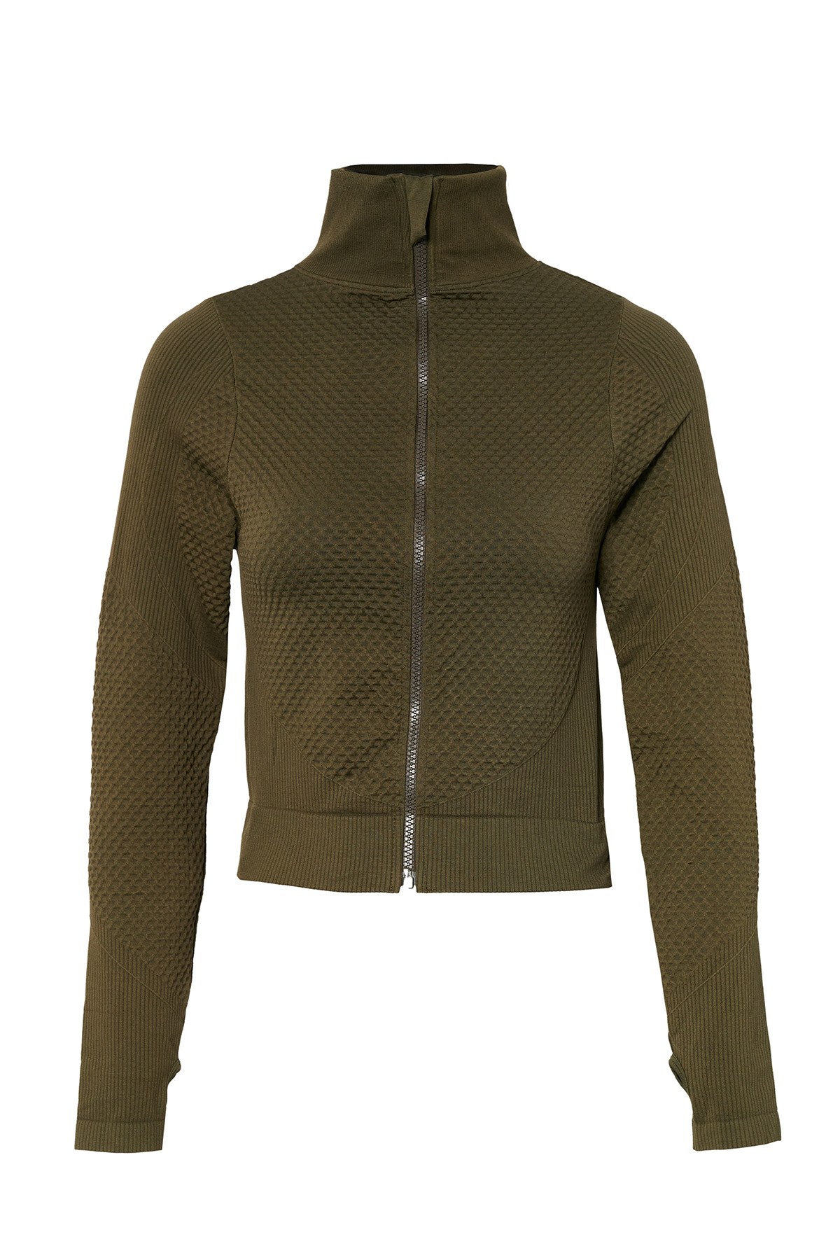 SEAMLESS ΑΘΛΗΤΙΚΗ ΚΟΝΤΗ ZAKETA ΜΕ ΛΕΠΤΟΜΕΡΕΙΑ ΣΤΟΥΣ ΑΝΤΙΧΕΙΡΕΣ φωτογραφία