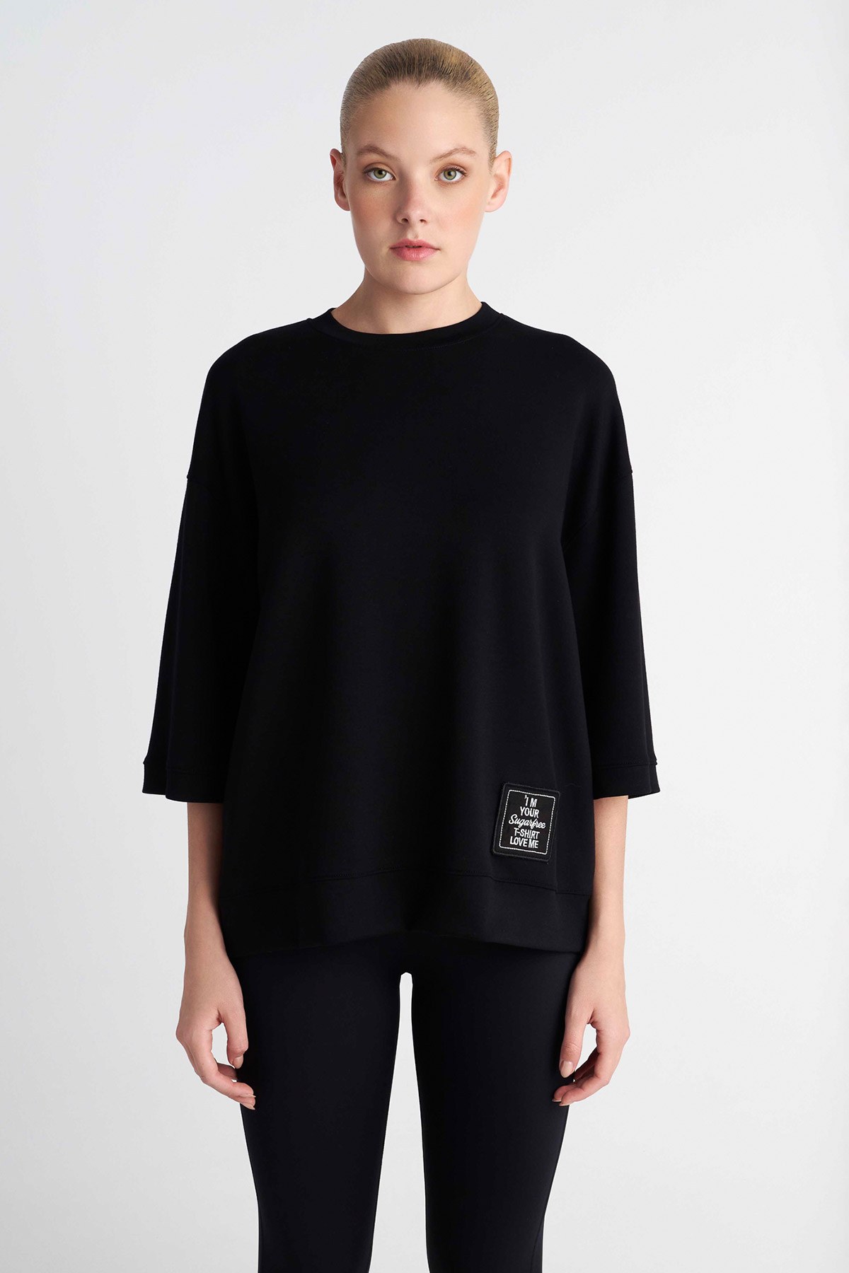 SOFT LIGHT TOUCH OVERSIZED ΜΠΛΟΥΖΑ ΜΕ ΜΑΝΙΚΙ 3/4