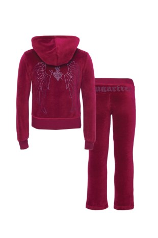 EMBELLISHED VELOUR TRACK SET FOR GIRLS-25638038-633