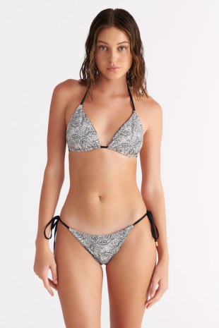 TIE-SIDE PAISLEY PRINTED SWIMWEAR DOUBLE FACE BIKINI SLIP-25802746-103