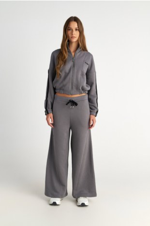 COTTON FLARED PANTS-25831191-206