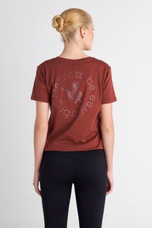 STRASS EMBELLISHED COTTON T-SHIRT IN LOOSE FIT-25832200-331