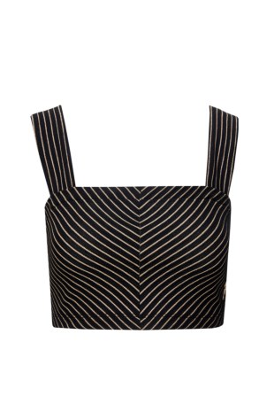 SUPER SOFT VELOUR CROPPED TOP WITH STRAPS-25832217-110