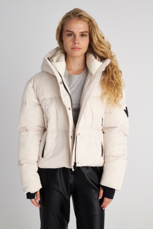 HOODED PUFFER JACKET WITH THUMB DETAILS-25833111-103