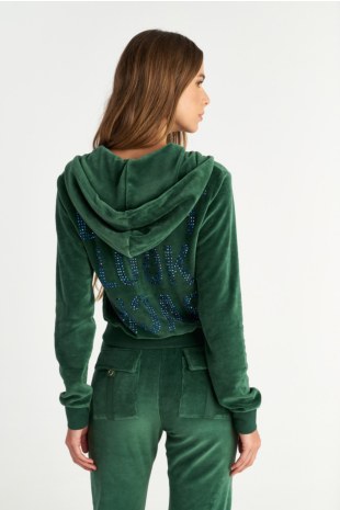 STRASS EMBELLISHED VELOUR JACKET-25833175-527