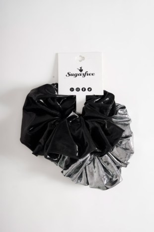 PACK OF 2 SCRUNCHIES IN SHINY LOOK-25839014-110