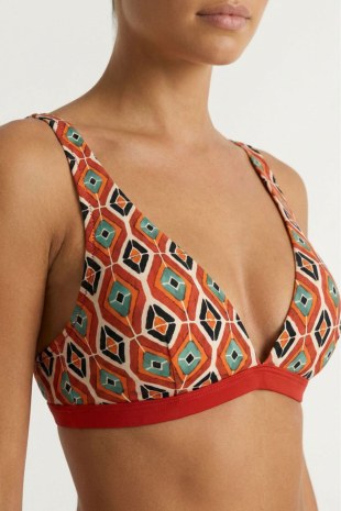 PRINTED SWIMWEAR BIKINI TOP-26801112D-867
