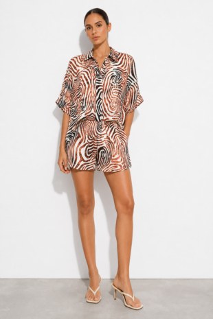 ZEBRA PRINTED SHORTS-26808077-952