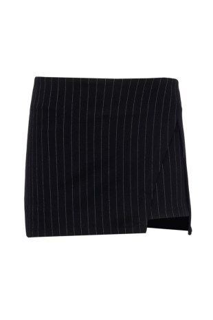 STRIPED HIGH WAISTED SKORT-26814038-110