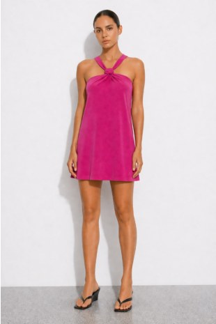 TERRY MINI DRESS WITH STRAPS-26814097-716
