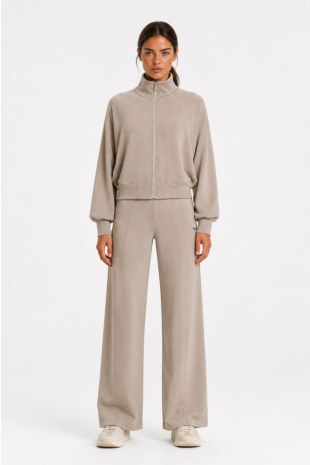 SOFT LIGHT TOUCH HIGH WAISTED PANTS WITH OUTER SEAM-26831040-300