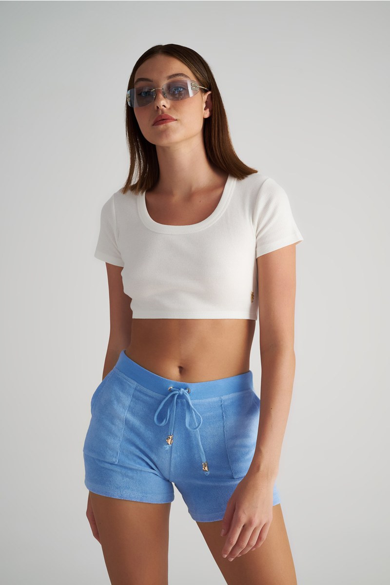 BASIC TERRY RUNNER SHORTS-19810000-309