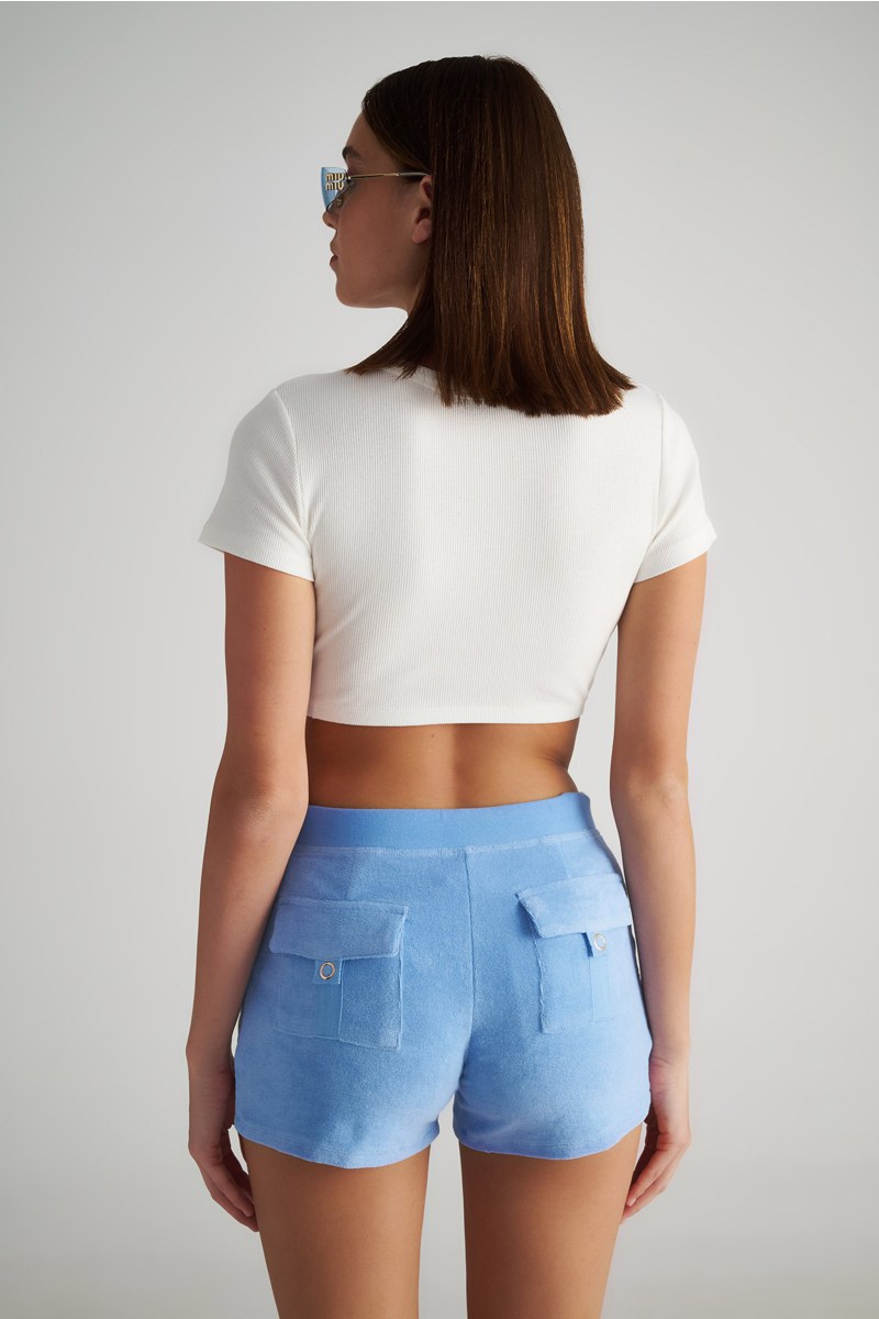 BASIC TERRY RUNNER SHORTS-19810000-309