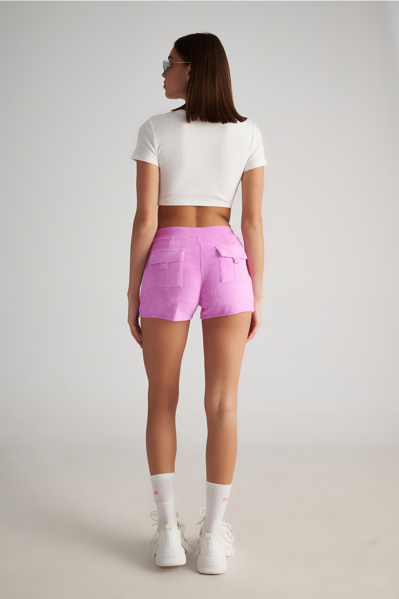 BASIC TERRY RUNNER SHORTS-19810000-712