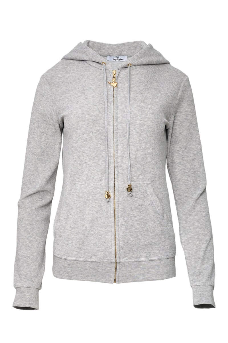 BASIC TERRY JACKET-19813000-210