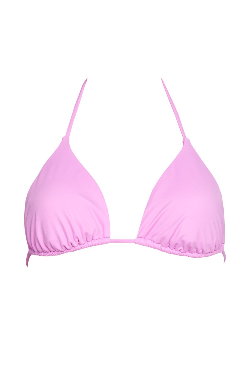 RECYCLED TRIANGLE SWIMWEAR BIKINI TOP-20801002-712