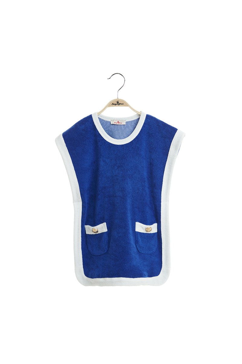 GIRLS TERRY PONCHO-21612075-426