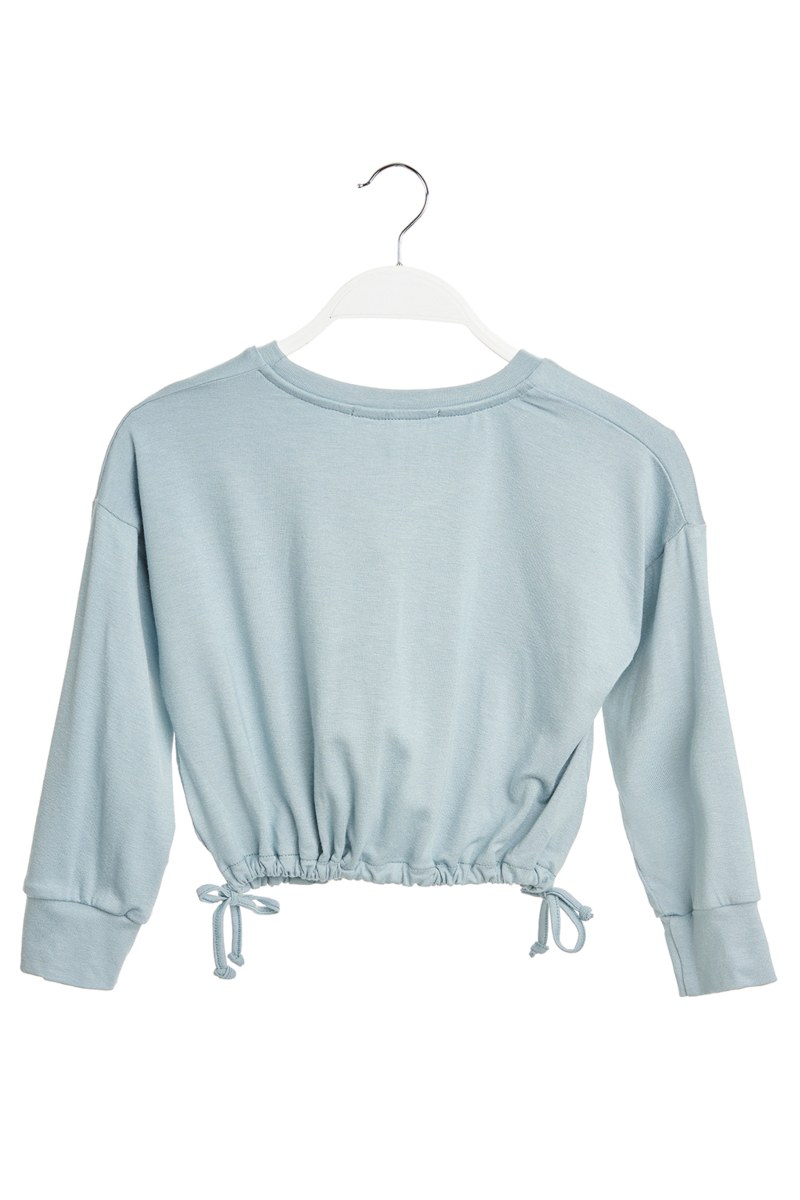 LONG-SLEEVE GIRLS TOP WITH ADJUSTABLE LACES-21632026-402
