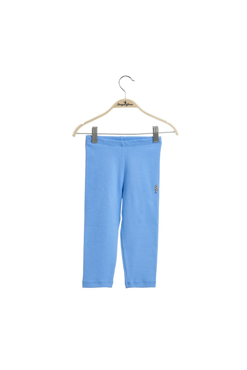 GIRLS MONOCHROME COTTON LEGGINGS-21665023-432