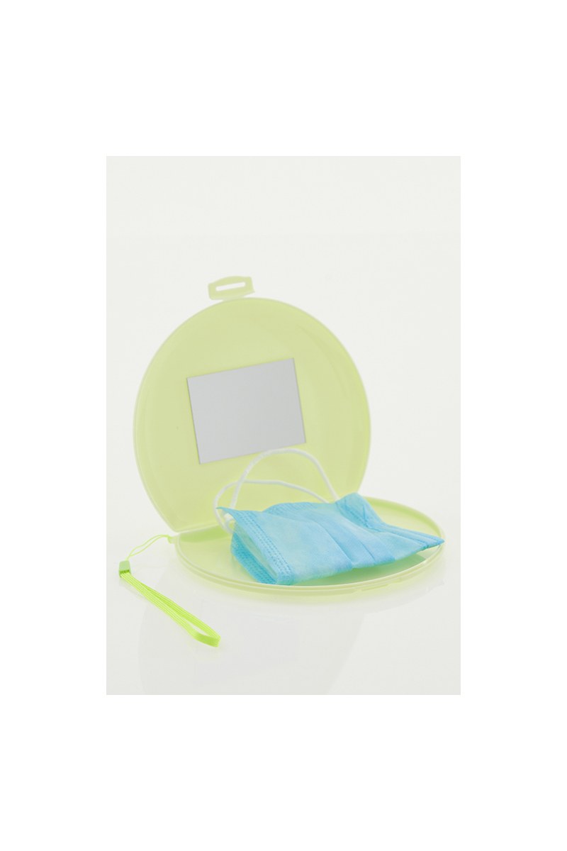 ANTIBACTERIAL CASE FOR FACE PROTECTION MASK WITH MIRROR-21819186-510