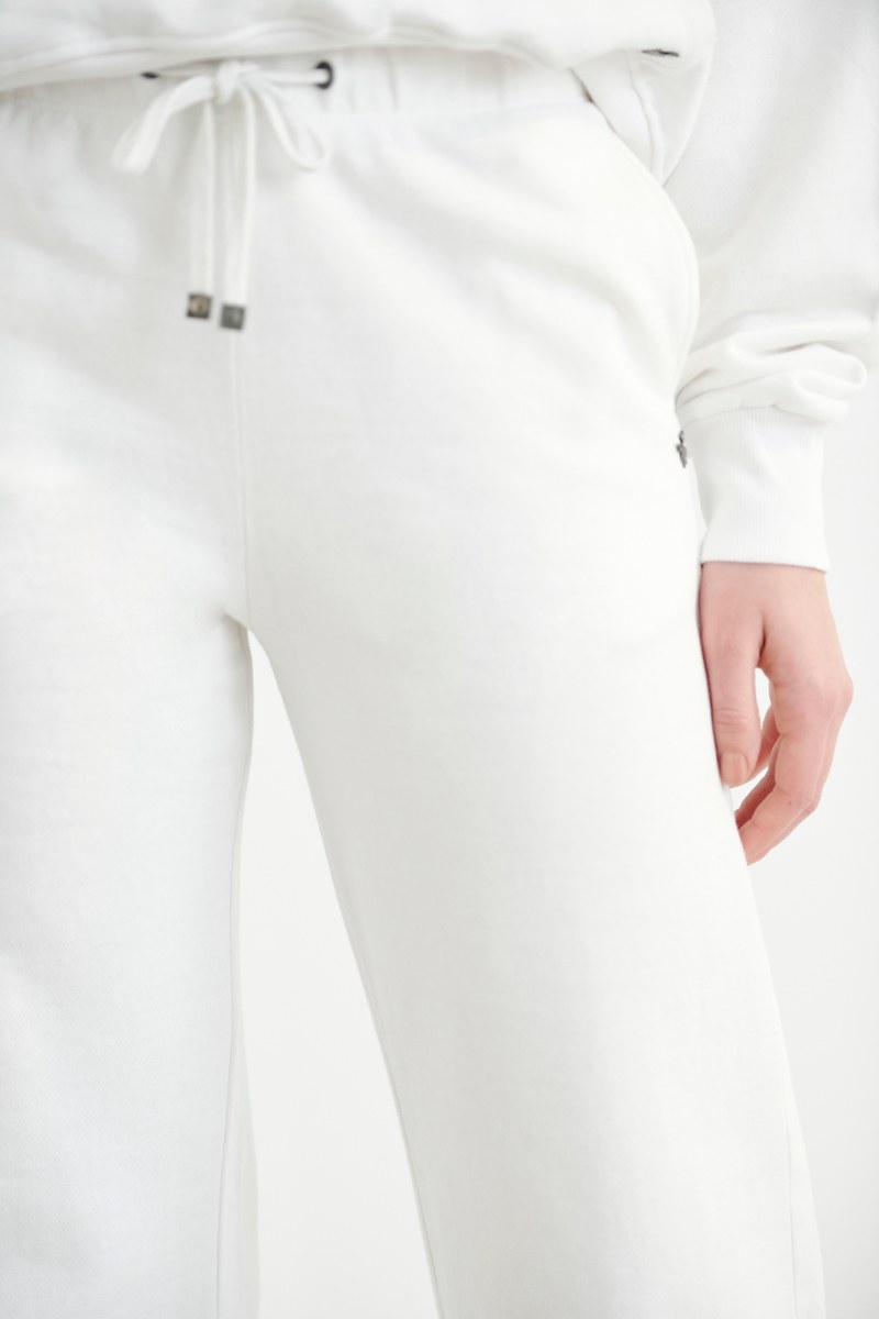 COTTON PANTS IN STRAIGHT LEG-21831042-100