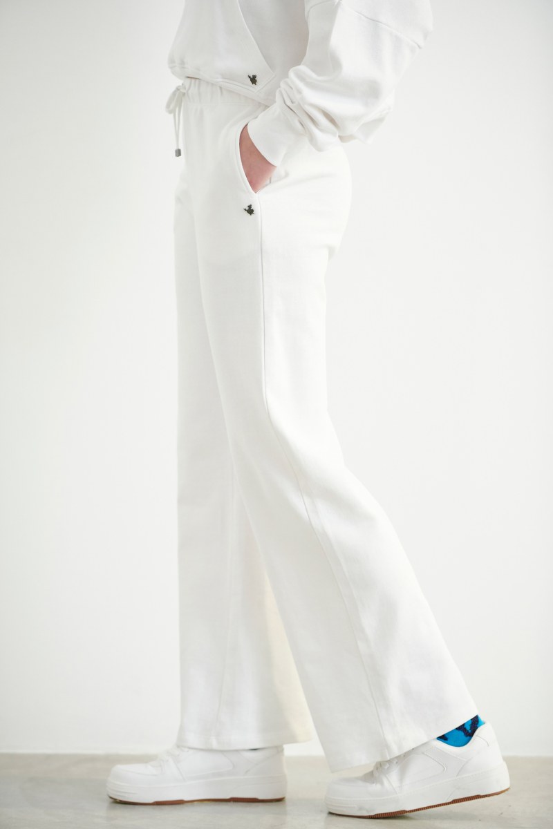 COTTON PANTS IN STRAIGHT LEG-21831042-100