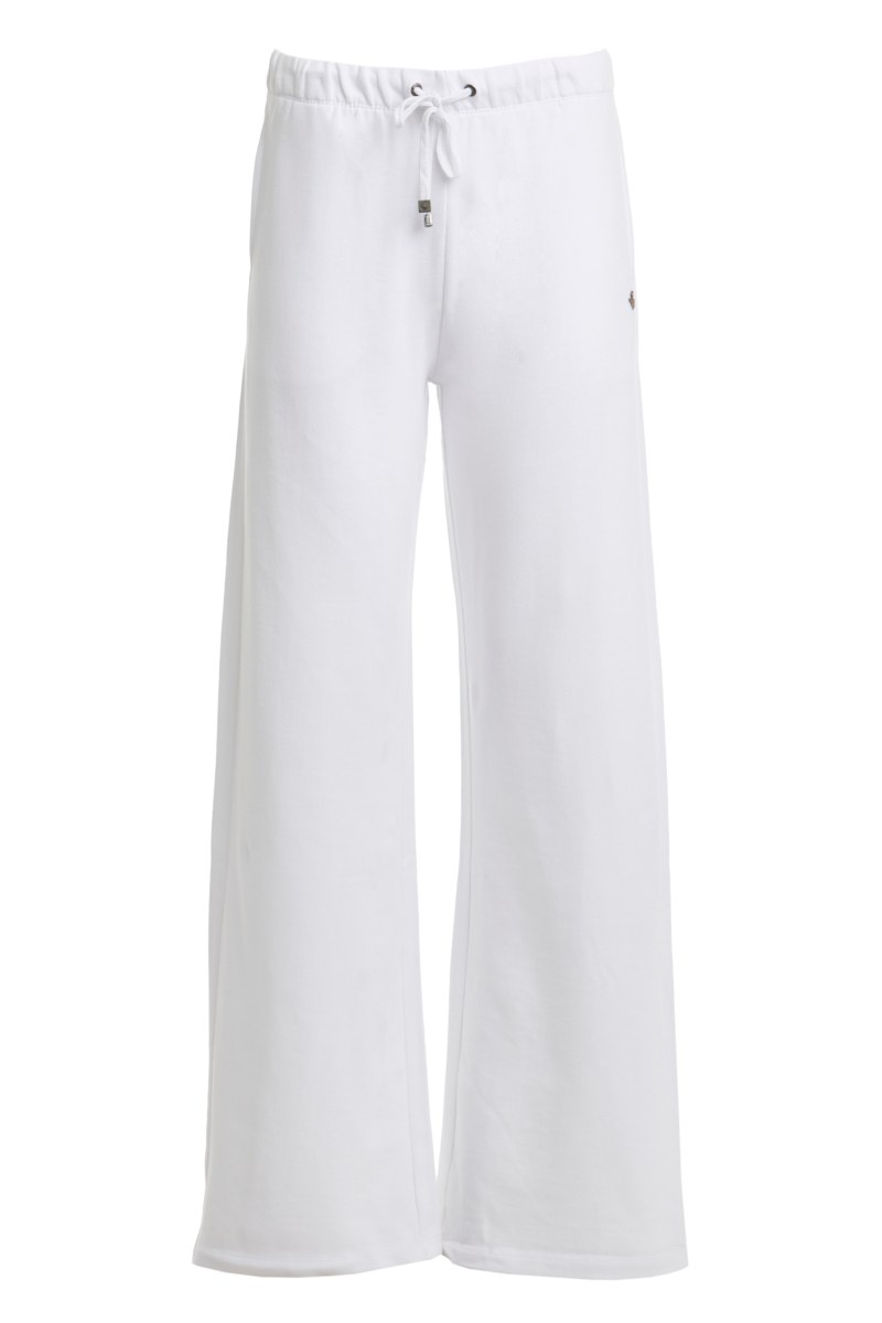 COTTON PANTS IN STRAIGHT LEG-21831042-100