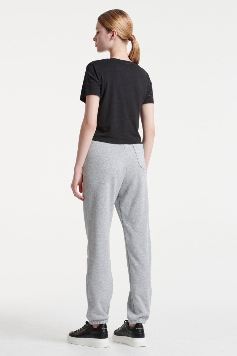 EXCLUSIVE HIGH WAIST PANTS WITH SHINY DETAILS-22831222-203