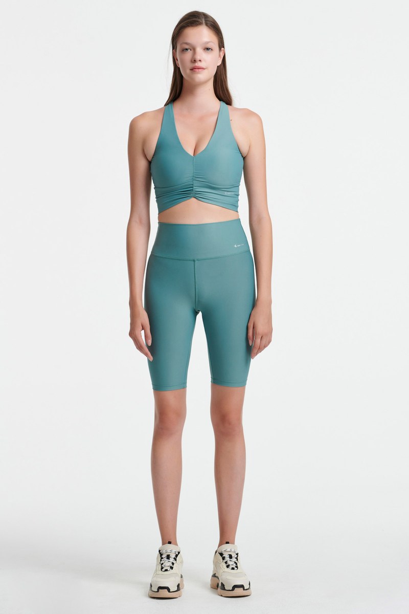 SATIN TOUCH CROP TOP / SPORTS BRA-22848073-518