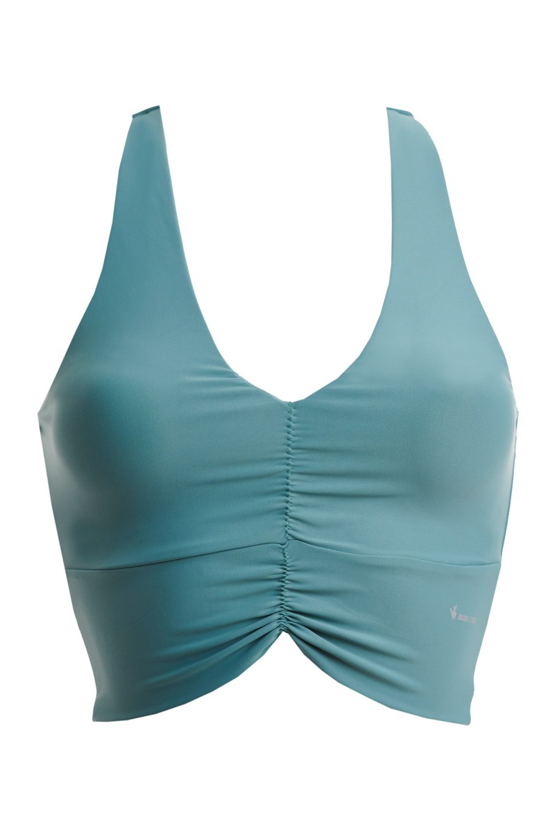SATIN TOUCH CROP TOP / SPORTS BRA-22848073-518