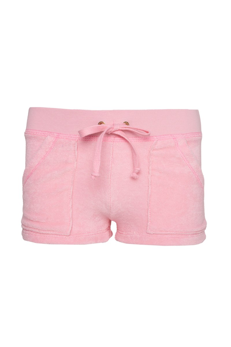 GIRLS MONOCHROME TERRY SHORTS-23610005-710