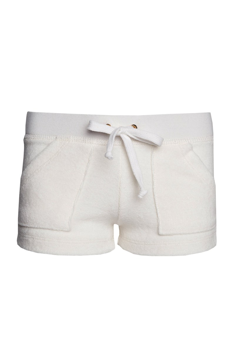 GIRLS MONOCHROME TERRY SHORTS-23610008-102